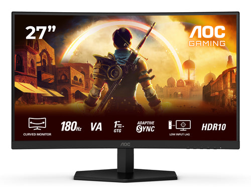 AOC Gaming C27G42E 27 Fast VA 1920 x 1080 (Full HD) HDMI DisplayPort 180Hz