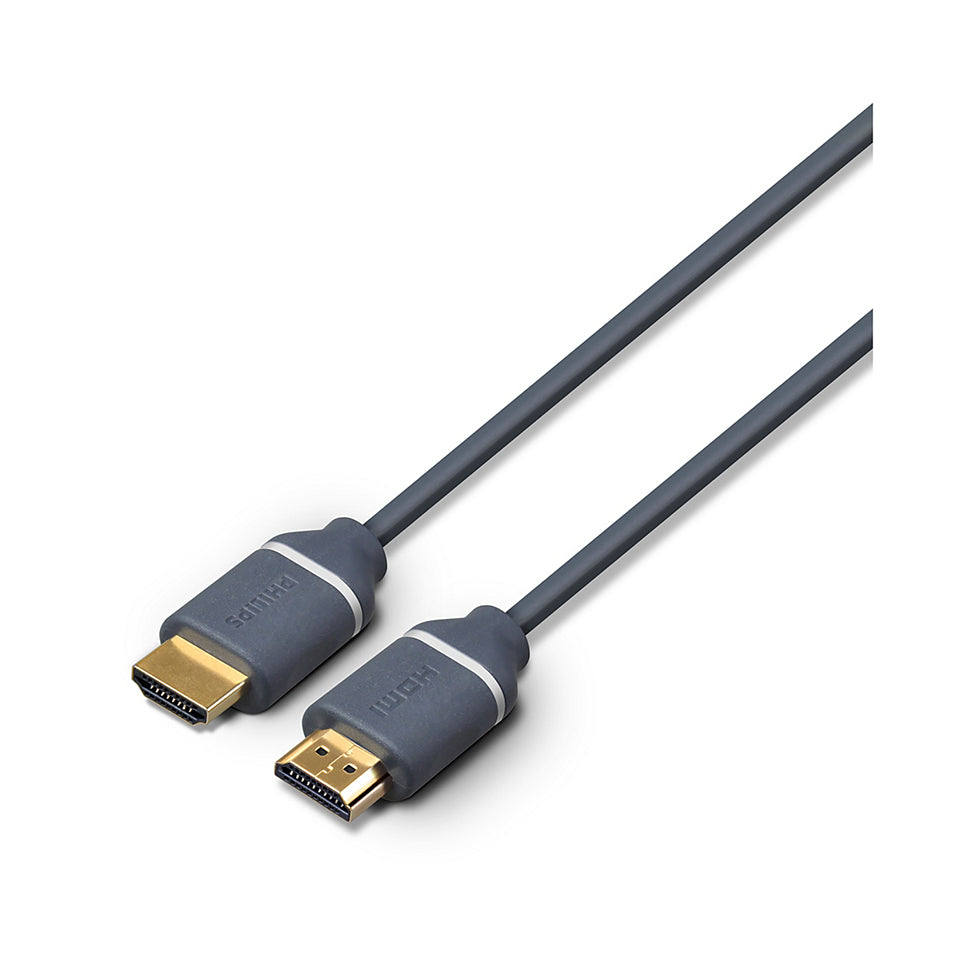 Philips SWV5650G/00 HDMI-kabel 5 m HDMI Type A (Standard) Grå