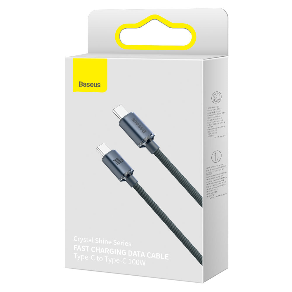 Baseus CAJY000701 USB-C - USB-C PD cable 100W 5A 480Mb/s 2m - black
