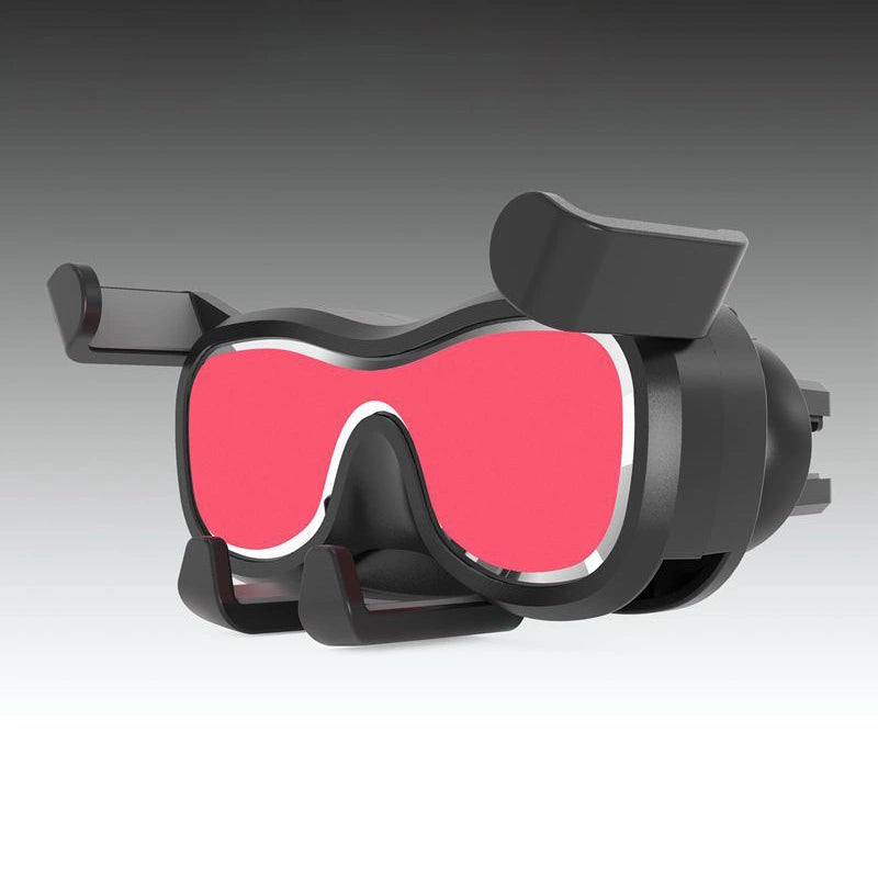 Gravity smartphone bilholder til luftventil med luftfresker sort (YC06)