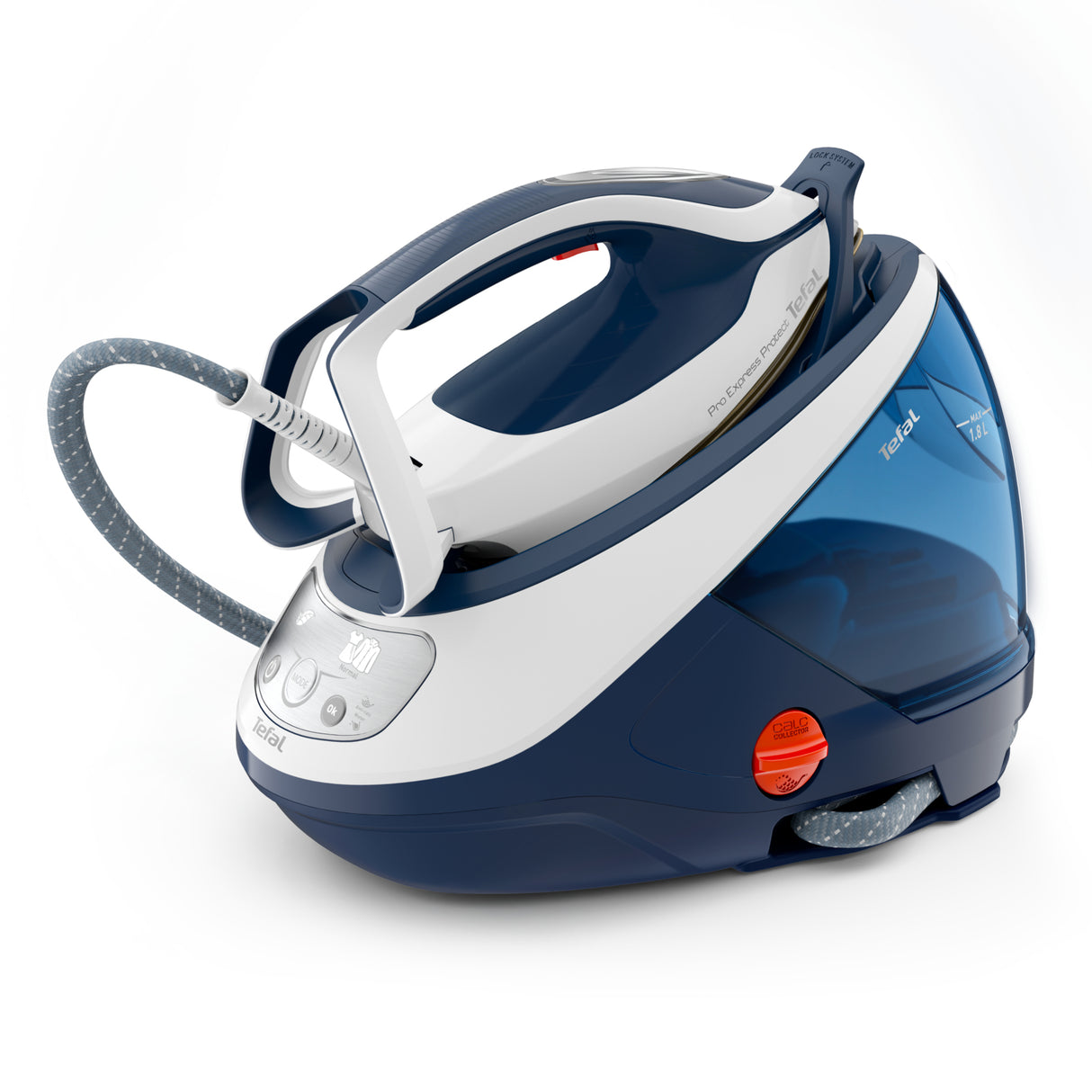 Tefal Pro Express Protect GV9221 2600 W 1,8 L Blå, Hvid