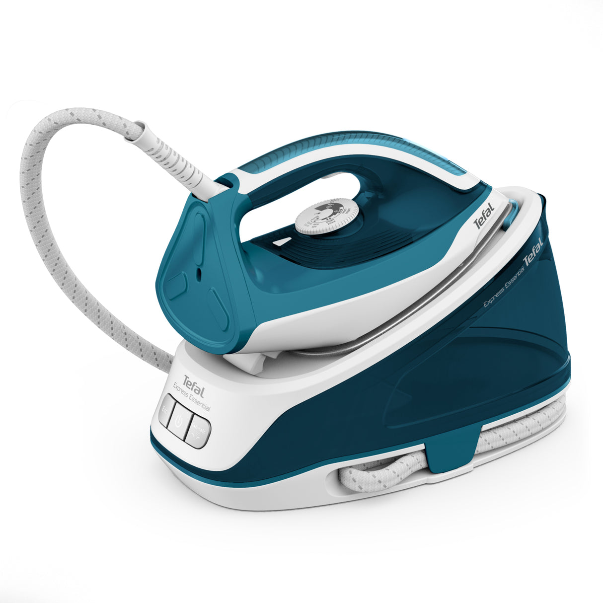 Tefal Express Essential SV6115 Dampstrygejern 2200W Grøn Hvid