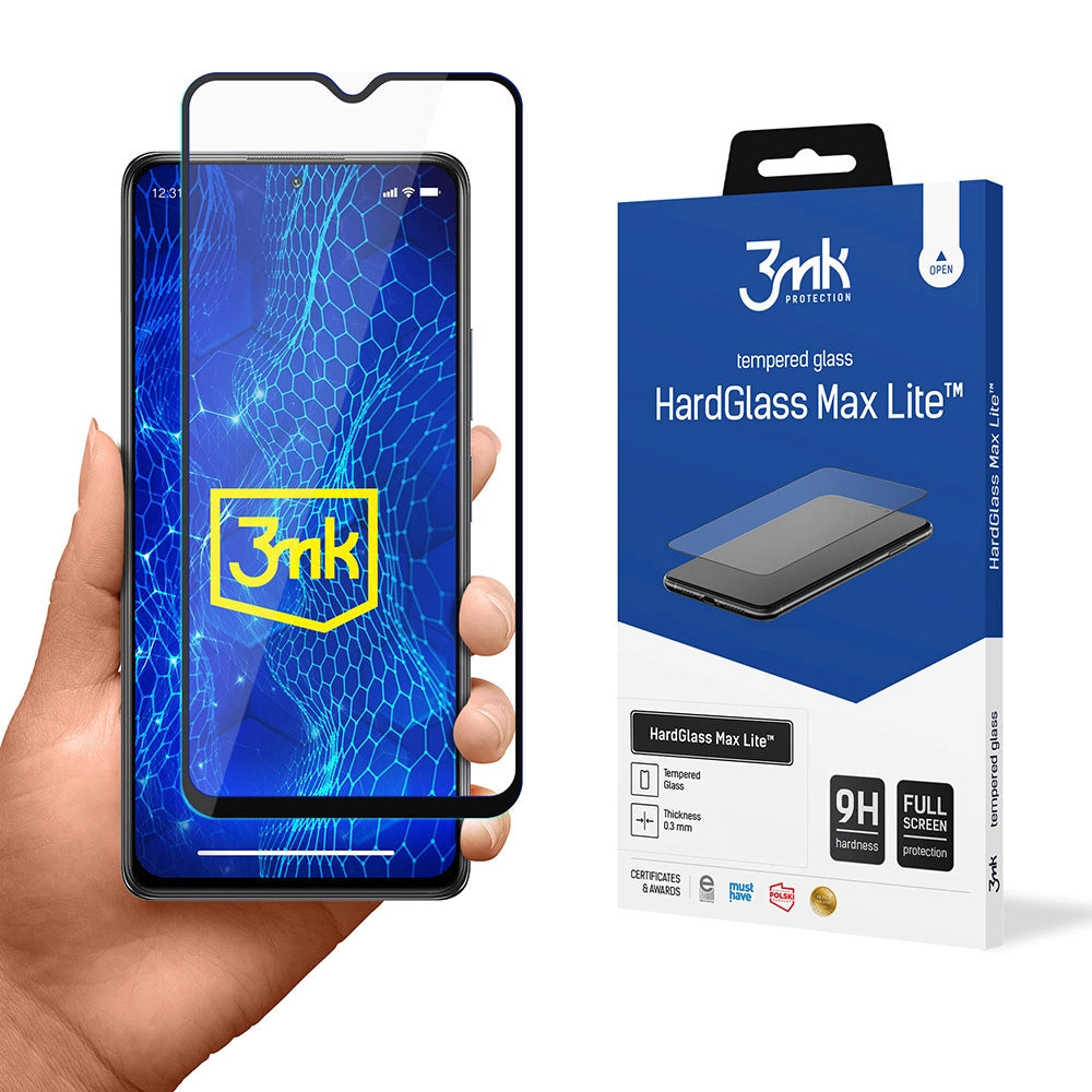 Xiaomi Redmi Note 10 Pro sort - 3mk HardGlass Max Lite TM