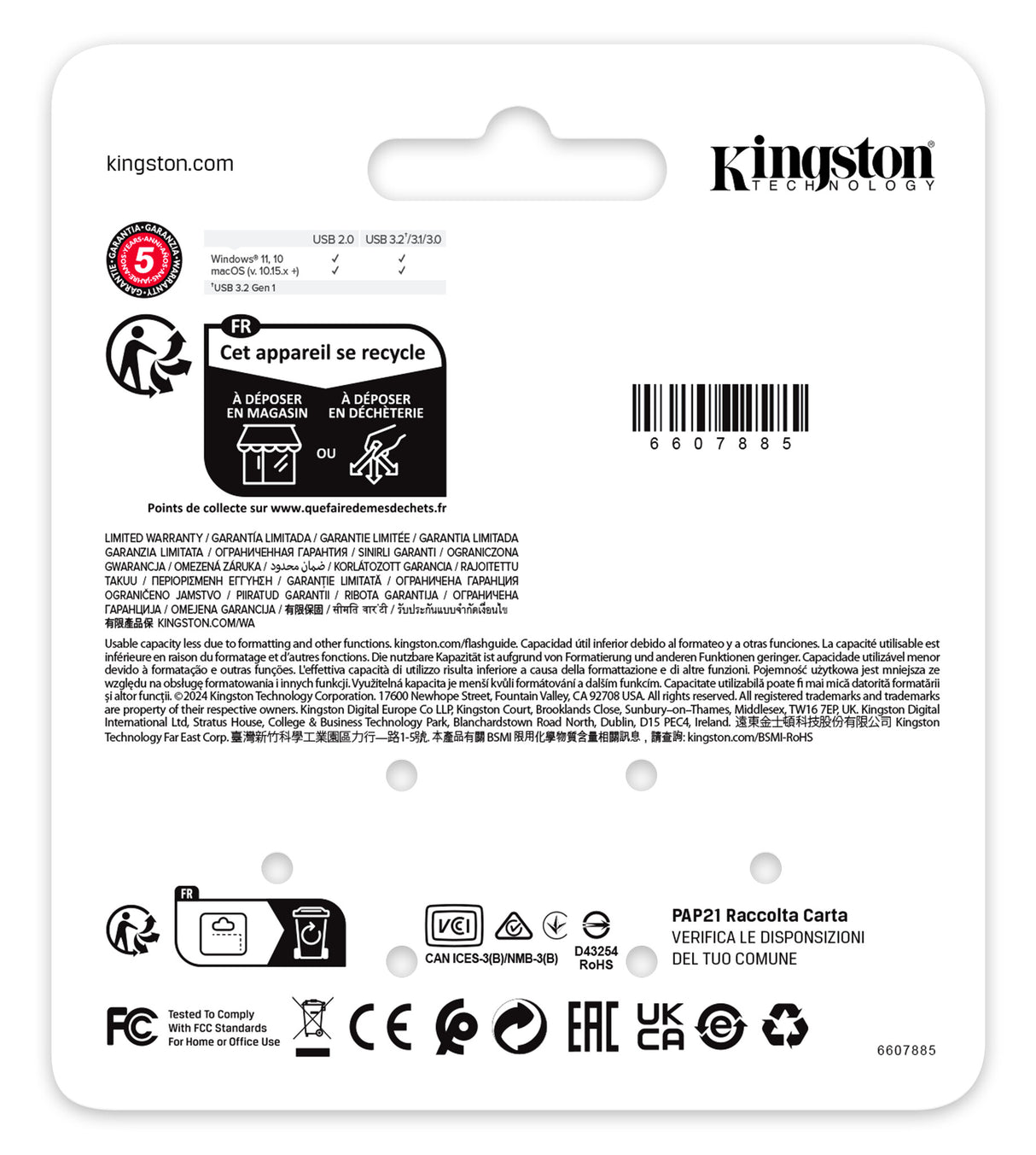 Kingston Technology DataTraveler 64 GB SE9 G3 – Mørk nikkelfarvet