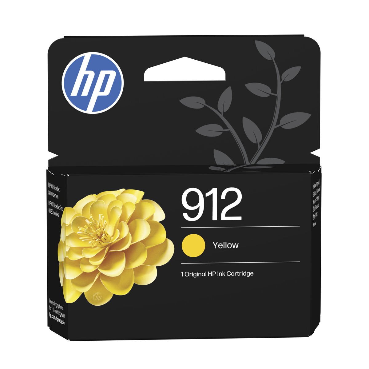 HP 912 Gul 315 sider Blæk 3YL79AE