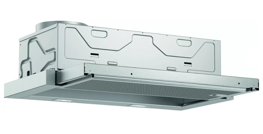 Bosch Serie 4 DFL064A52 emhætte Semi indbygget (træk ud) Rustfrit stål 271 m³/t