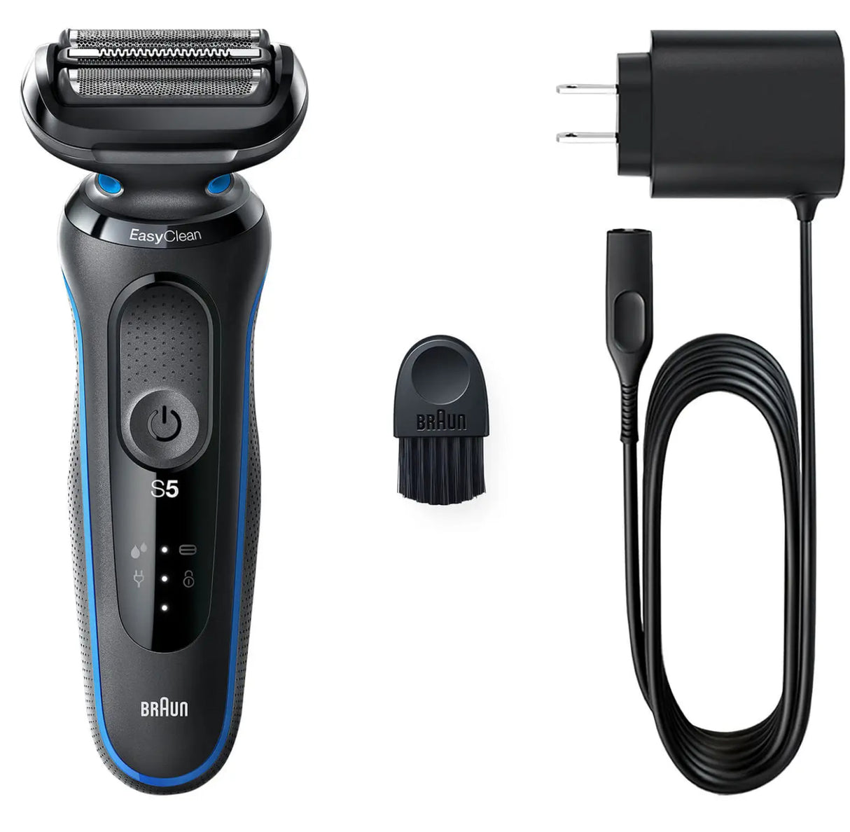Braun Series 5 51-B1000s Barbermaskine Sort Blå