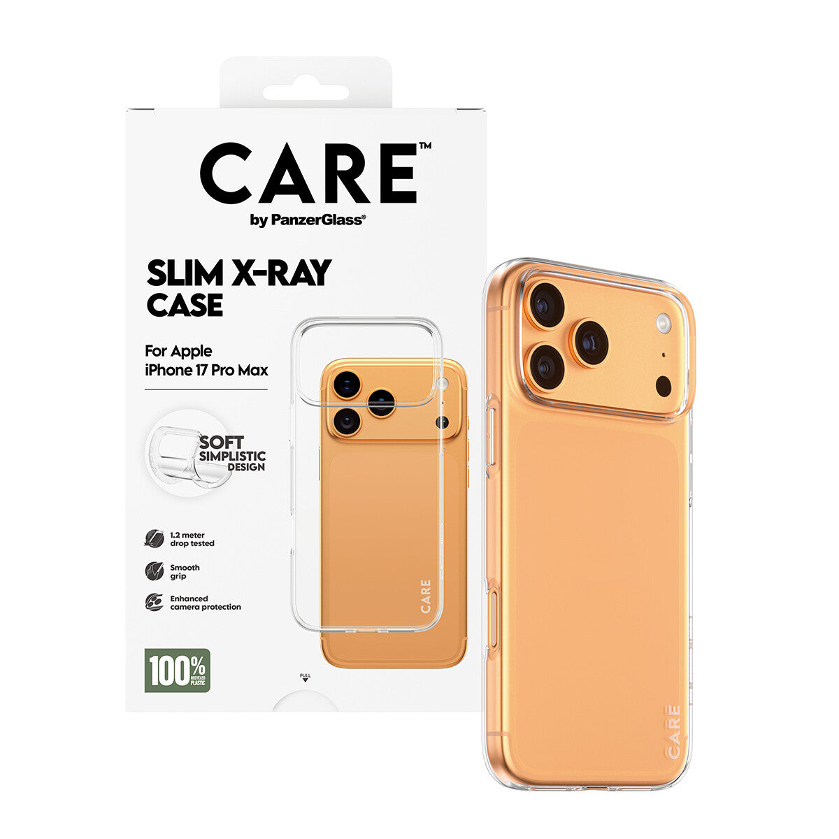 PanzerGlass CARE™ by ® X-Ray Case iPhone 17 Pro Max