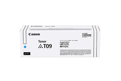 Canon T09 tonerpatron 1 stk Original Blå