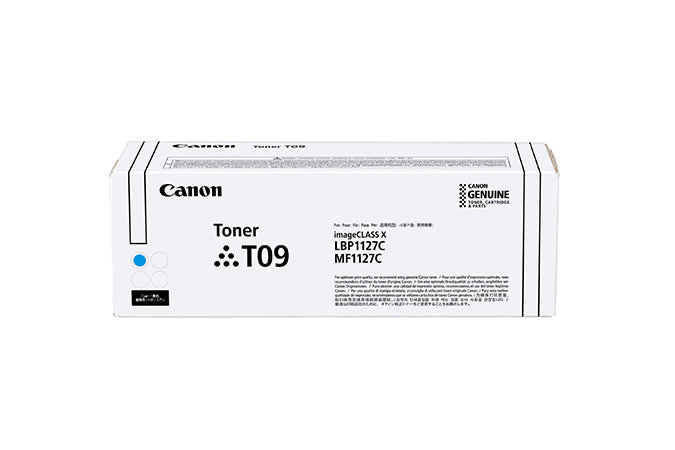 Canon T09 tonerpatron 1 stk Original Blå