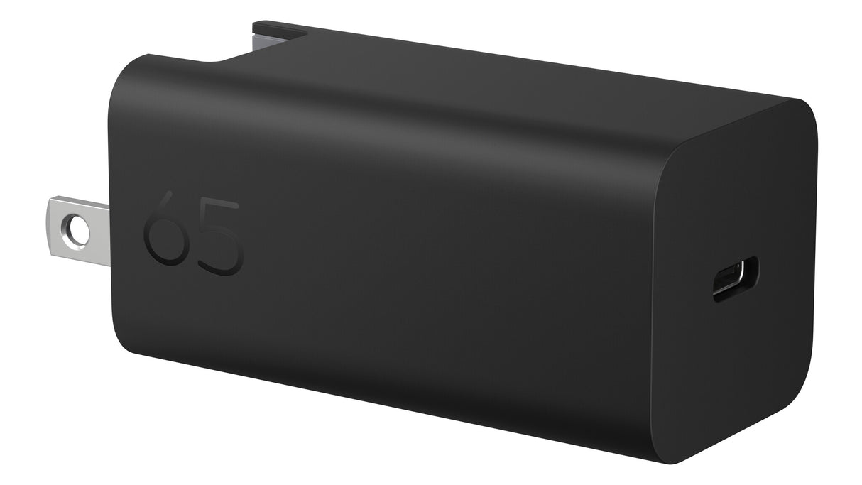 HP 65W Gallium Nitride Wall Charger EURO SmartBuy strømadapter og vekselret