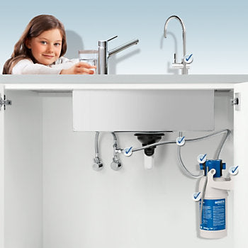 Brita 1004263 vandfilter Direkte strømning Hvid