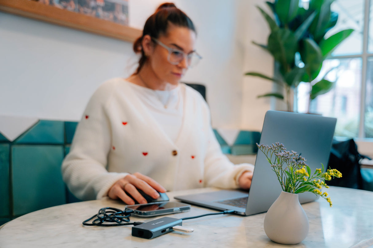 Verbatim 32157 interface hub USB 3.2 Gen 1 (3.1 Gen 1) Type-C 5000 Mbit/s Grå