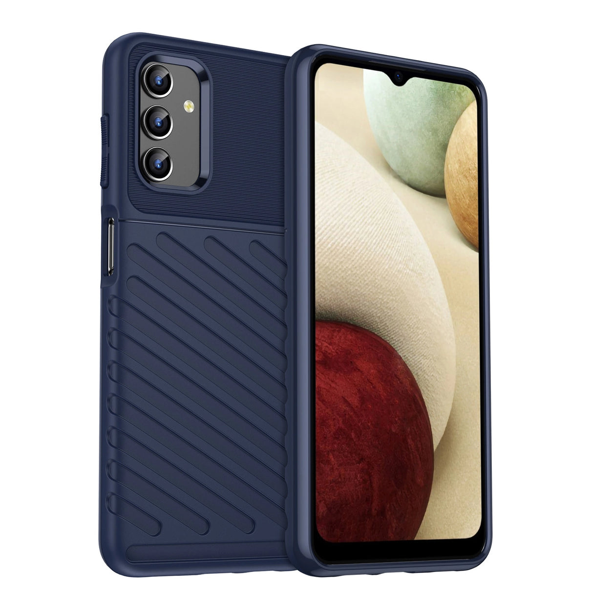 Thunder Case fleksibelt pansret cover til Samsung Galaxy A13 5G blå