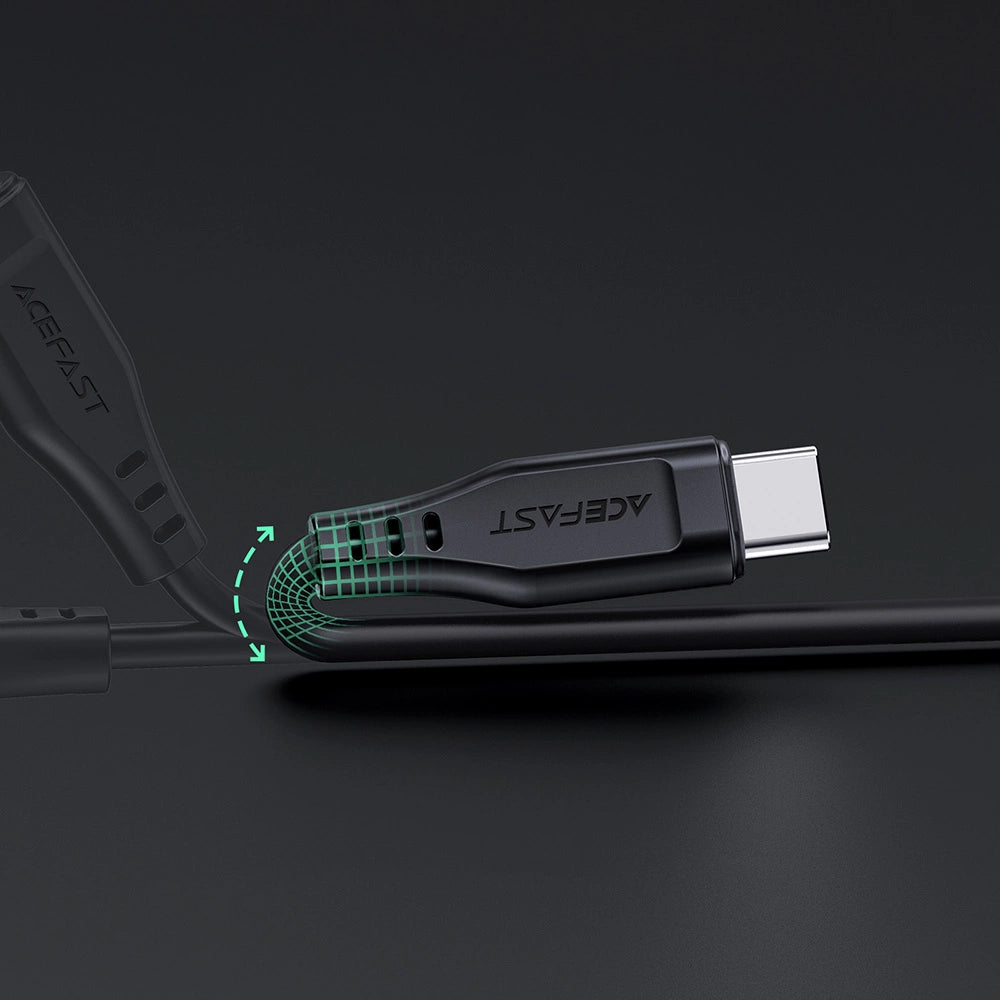 Acefast C3-01 Lightning - USB-C PD-kabel 30W 3A 480Mb/s 1,2m - hvid