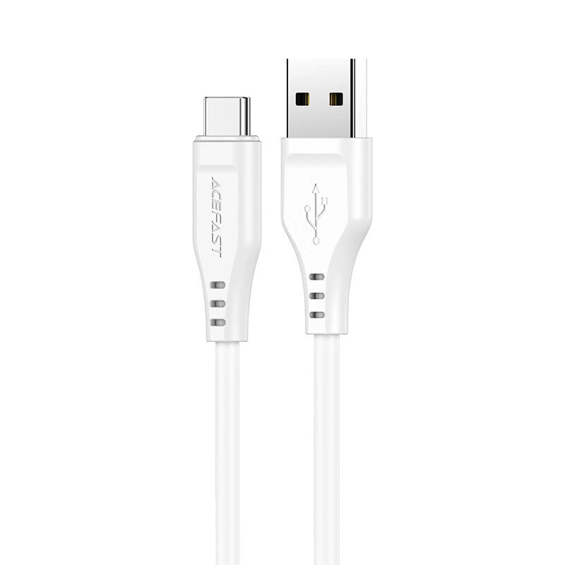 Acefast USB-kabel - USB Type C 1,2 m, 3A hvid (C3-04 hvid)