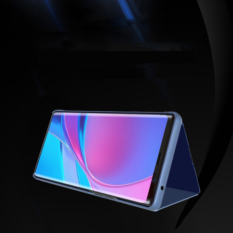 Clear View Case flip cover til Samsung Galaxy A03s (166.5) blå