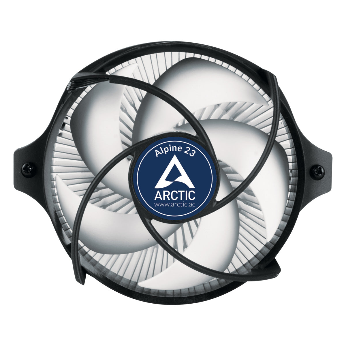 ARCTIC Alpine 23 Processor-køler 1-pack Sort Hvid 90 mm