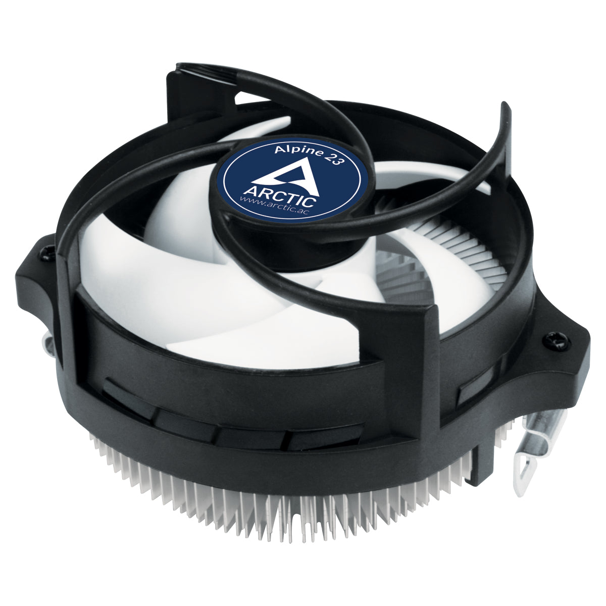 ARCTIC Alpine 23 Processor-køler 1-pack Sort Hvid 90 mm