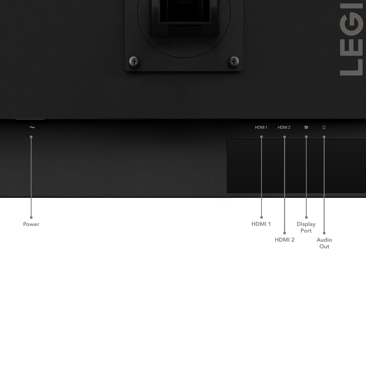 Lenovo Legion R27qe computerskærm 68,6 cm (27") 2560 x 1440 pixel Quad HD LED Sort