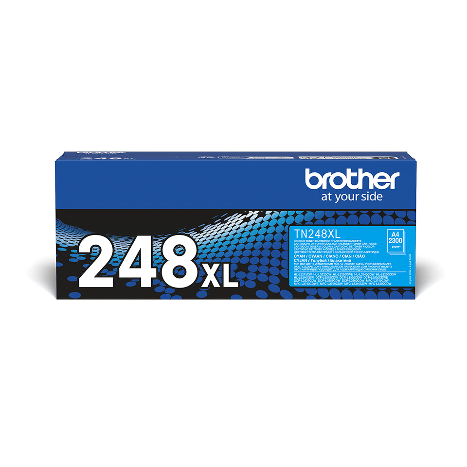 Brother TN-248XLC tonerpatron 1 stk Original Blå