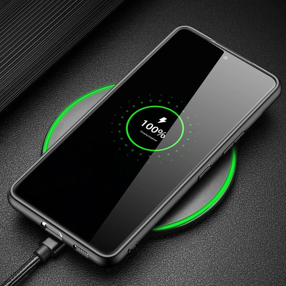 Dux Ducis Fino case er lavet af nylon materiale til Samsung Galaxy S22 + (S22 Plus) blå