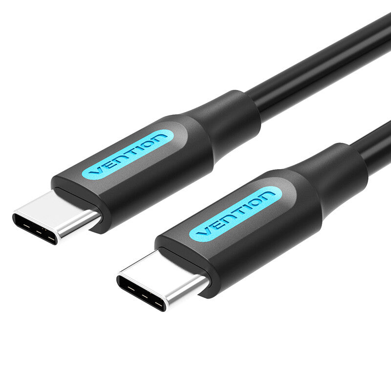 Vention COSBF USB-kabel USB 2.0 1 m USB C 0,48 Gbit/sek. 60 W Sort