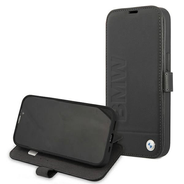 Etui BMW BMFLBKP13SSLLBK iPhone 13 mini 5,4" sort/sort bog Signatur