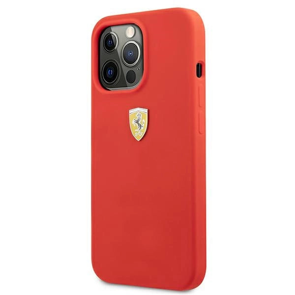 Ferrari FESSIHCP13XRE iPhone 13 Pro Max 6.7" rød/rød hardcase Silikon