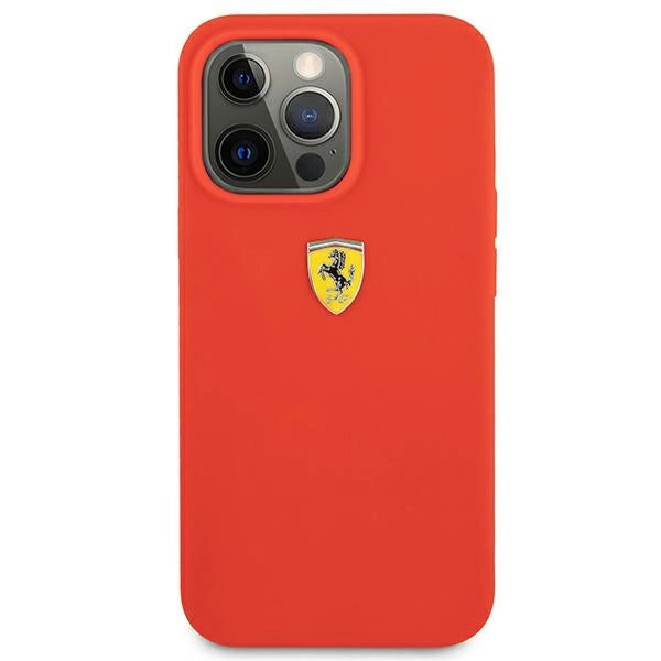 Ferrari FESSIHCP13XRE iPhone 13 Pro Max 6.7" rød/rød hardcase Silikon