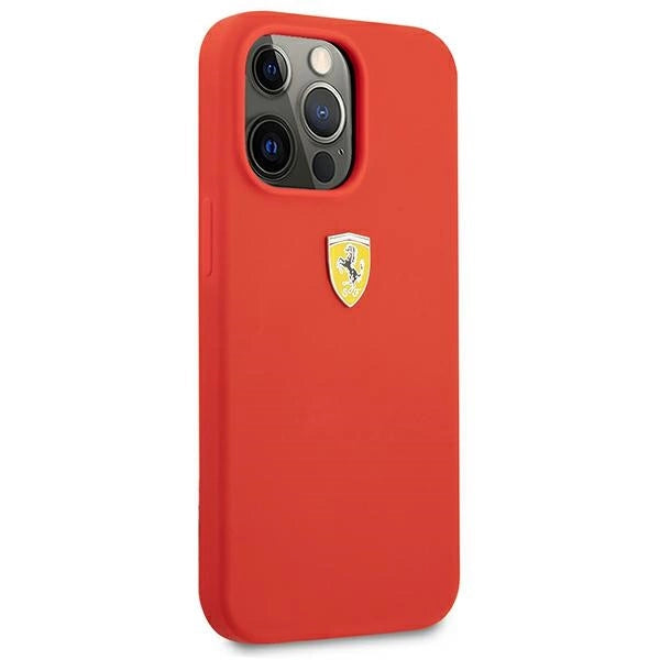 Ferrari FESSIHCP13XRE iPhone 13 Pro Max 6.7" rød/rød hardcase Silikon