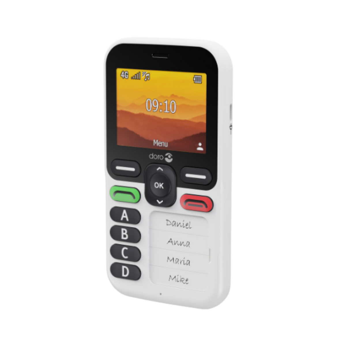 *Doro Leva X10, White/Black