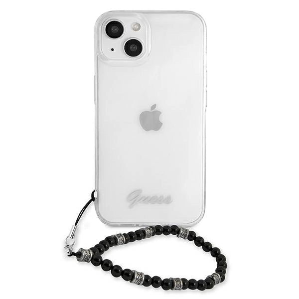 Guess GUHCP13SKPSBK iPhone 13 mini 5.4" Gennemsigtig hardcase Black Pearl