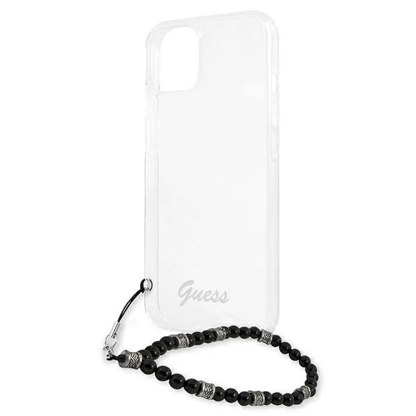 Guess GUHCP13SKPSBK iPhone 13 mini 5.4" Gennemsigtig hardcase Black Pearl