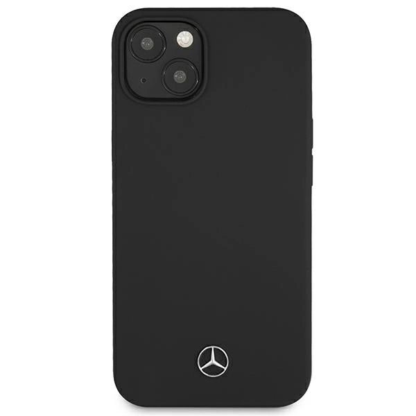 Mercedes MEHCP13SSILBK iPhone 13 mini 5,4" sort/sort hardcase Silicone Line