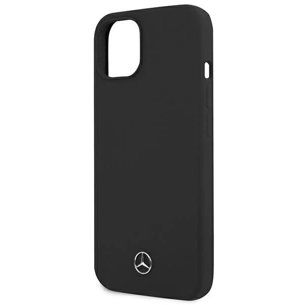 Mercedes MEHCP13SSILBK iPhone 13 mini 5,4" sort/sort hardcase Silicone Line