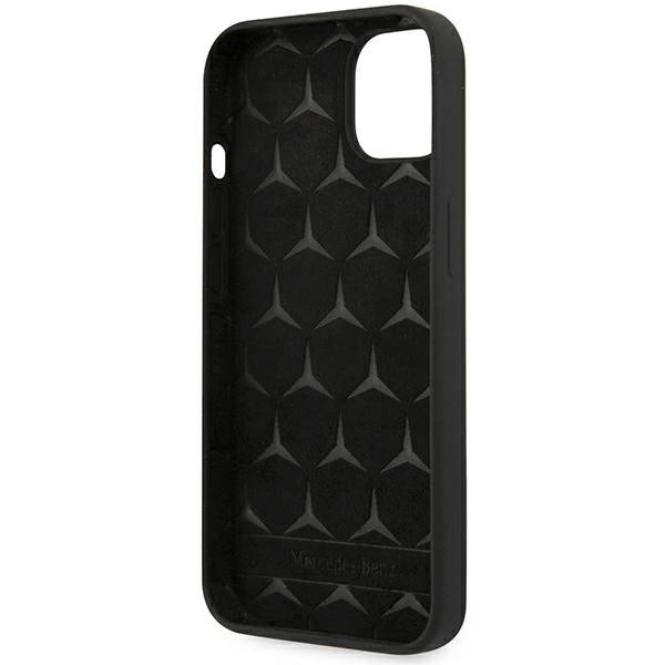 Mercedes MEHCP13SSILBK iPhone 13 mini 5,4" sort/sort hardcase Silicone Line