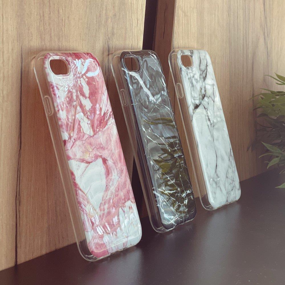 Wozinsky Marble TPU cover gel marmor til Samsung Galaxy A03s (166.5) pink