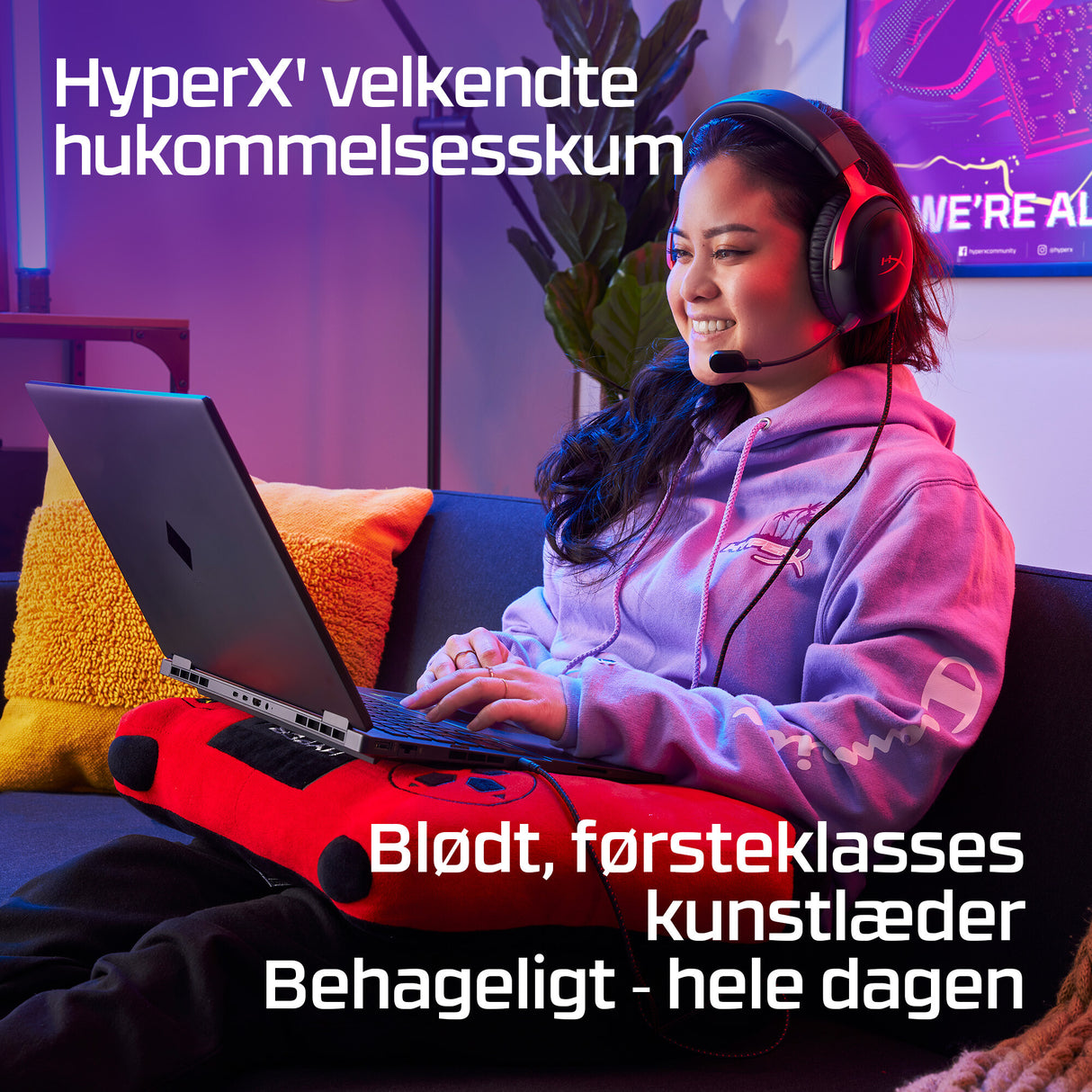 HyperX Cloud III - gaming-headset (sort-rød)