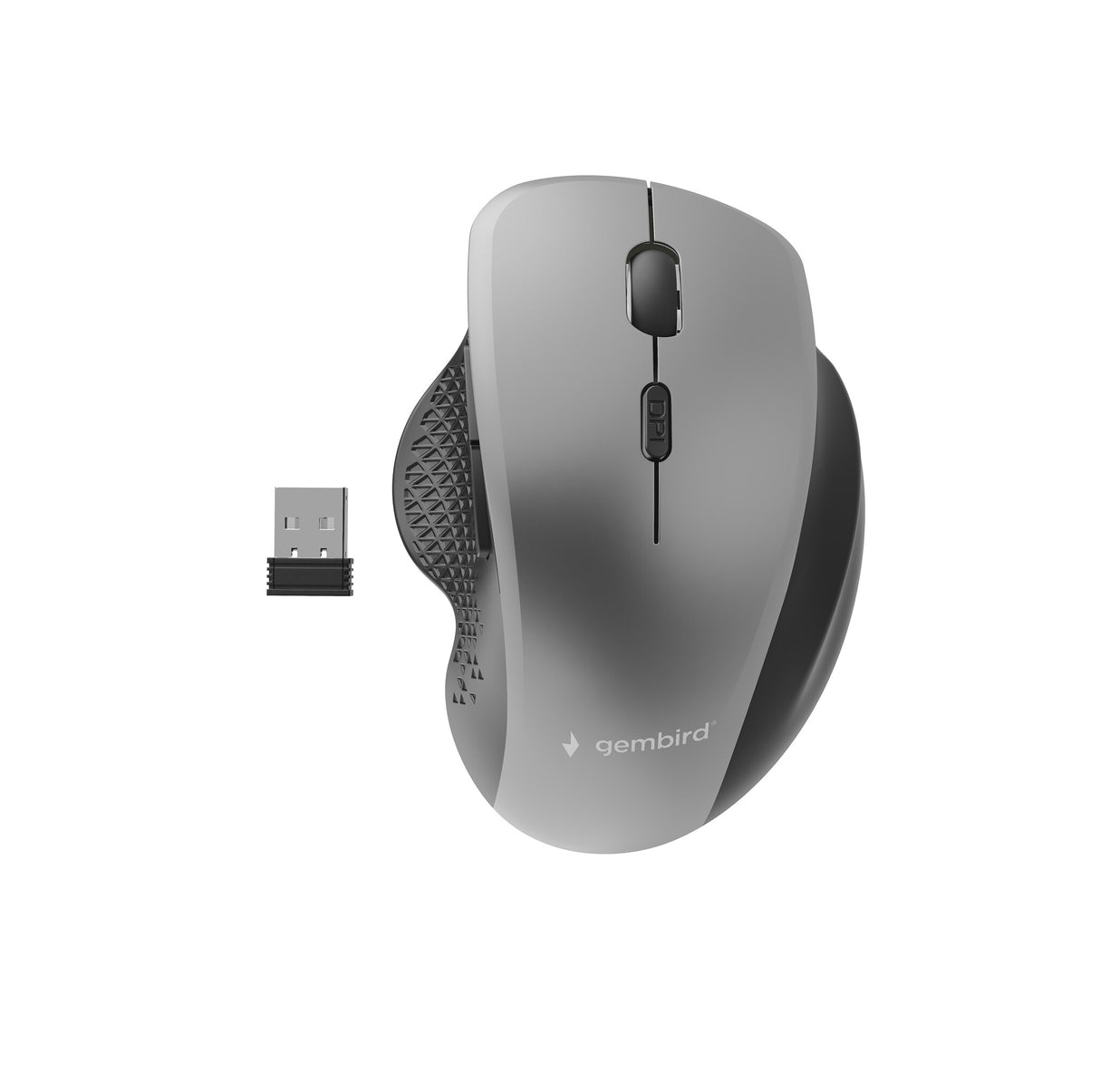 Gembird MUSW-6B-02-BG mus Kontor Højre hånd RF trådløst Optisk 1600 dpi