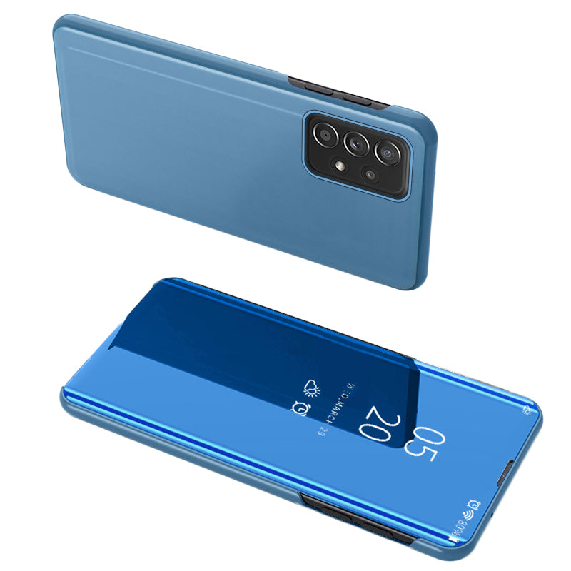 Clear View Case flip cover til Samsung Galaxy A73 blå