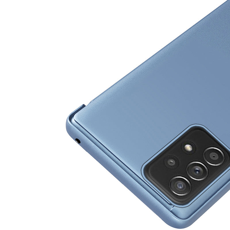 Clear View Case flip cover til Samsung Galaxy A73 blå