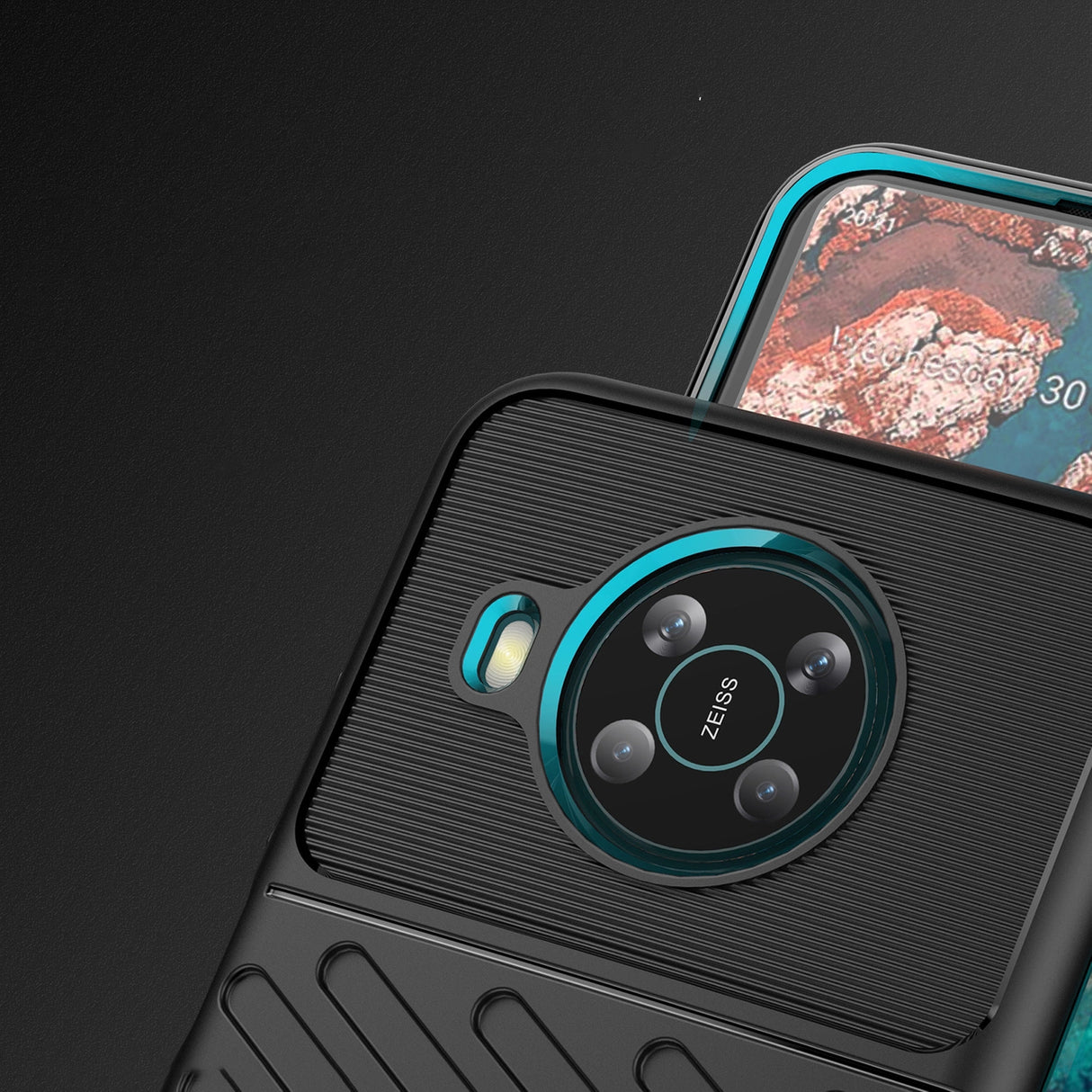 Thunder Case fleksibelt pansret cover til Nokia X100 sort