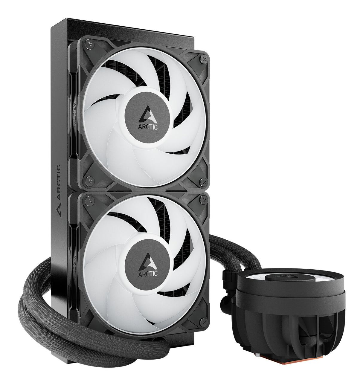 ARCTIC Liquid Freezer III Pro 240 A-RGB Processor Alt-i-en væskekøler 12 cm Sort, Hvid 1 stk