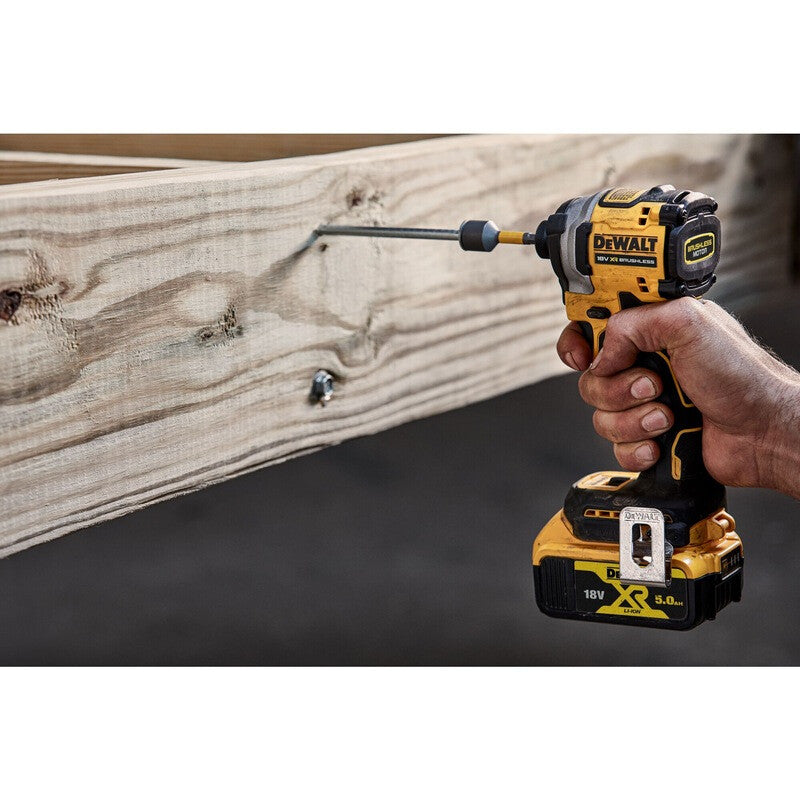 DeWALT DCF850N-XJ elektrisk skruetrækker & slagbor 3250 rpm Sort, Gul