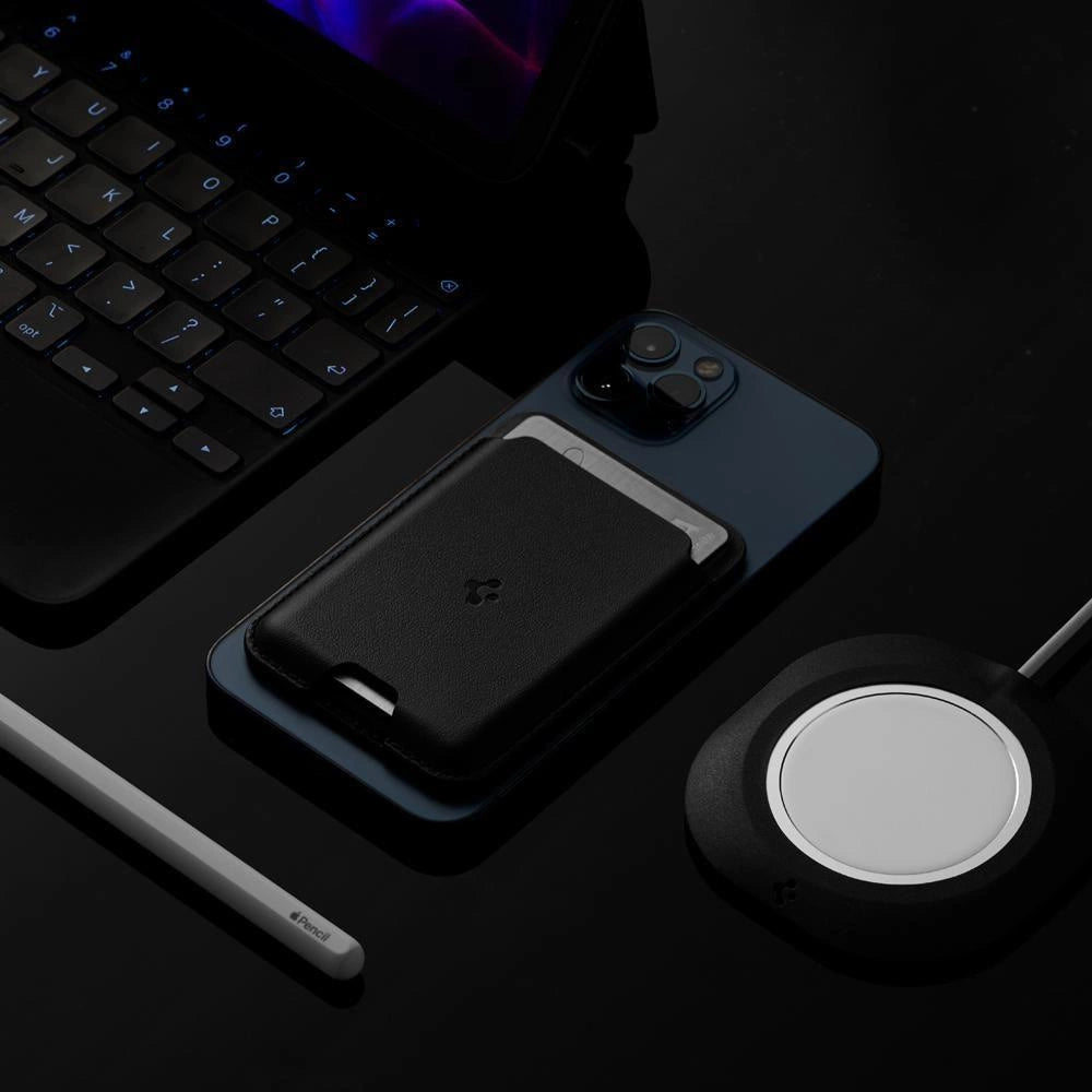 Spigen Valentinus Magnetic Wallet med MagSafe - sort