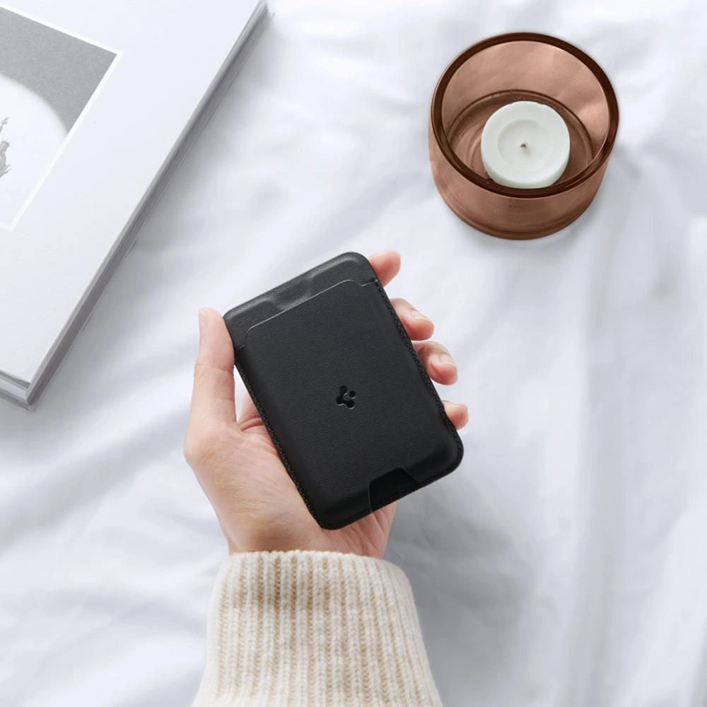 Spigen Valentinus Magnetic Wallet med MagSafe - sort