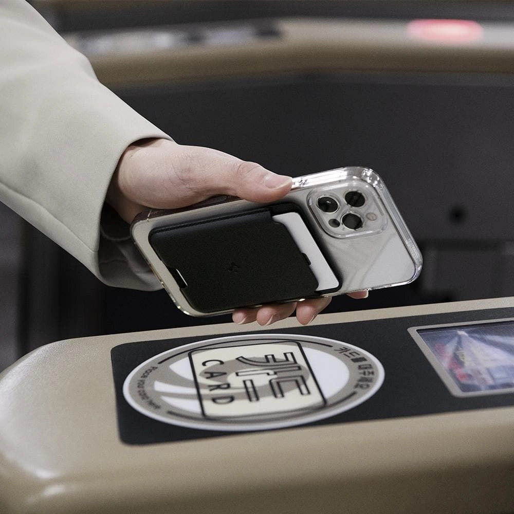 Spigen Valentinus Magnetic Wallet med MagSafe - sort