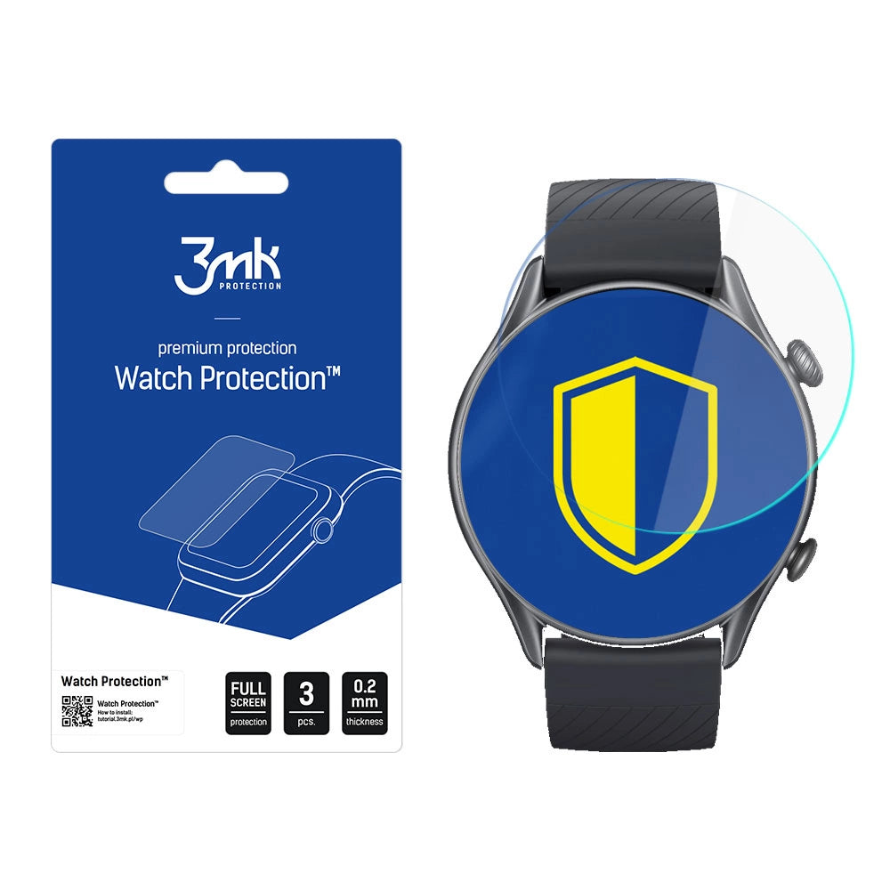 Xiaomi Amazfit GTR 3 - 3mk Watch ProtectionTM mod ARC+