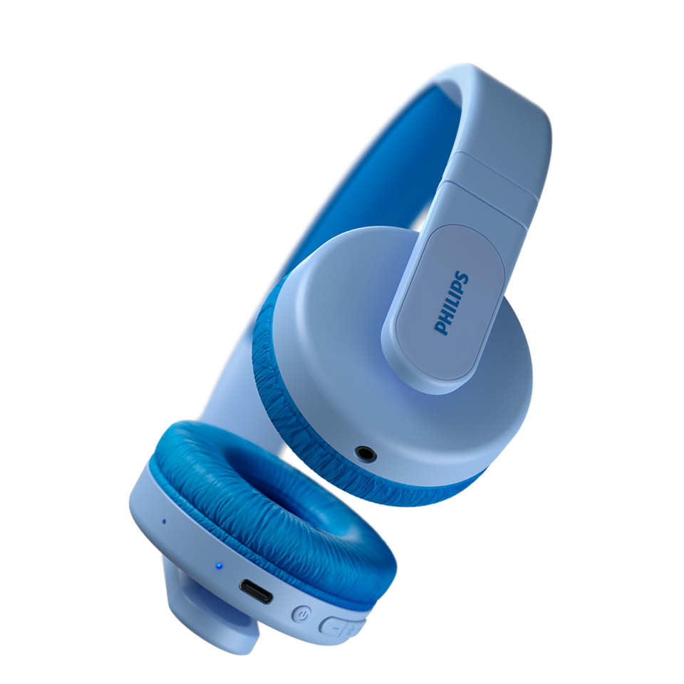 Philips TAK4206BL/00 hovedtelefoner/headset Kabel & trådløs Opkald/musik USB Type-C Bluetooth Blå